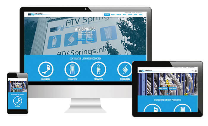 Nieuwe website online ATV Springs